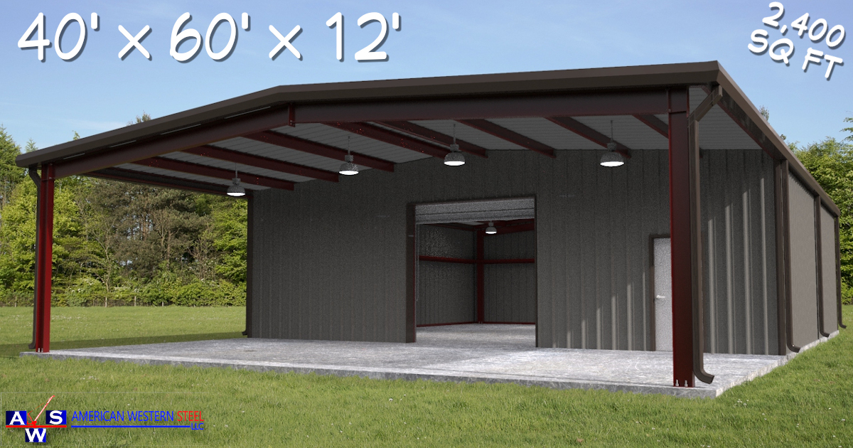 Metal Building Kits | Prefab Steel Buildings | American Western Steel